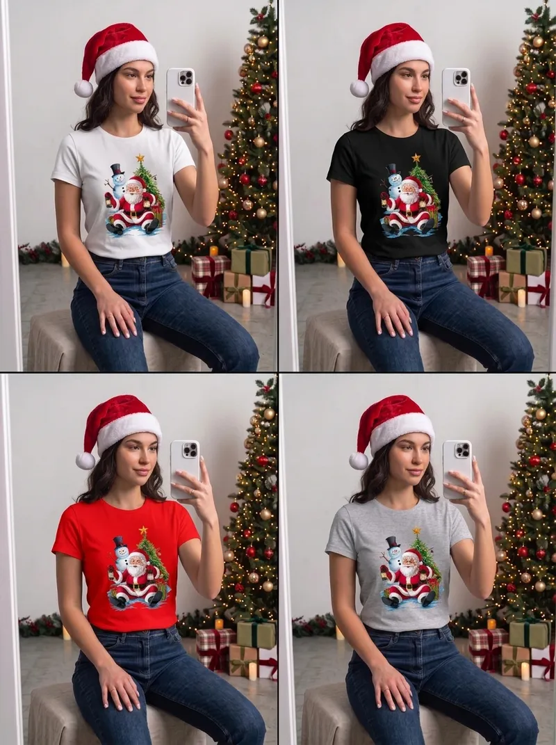 Santa Sentado n3 - Vista 2